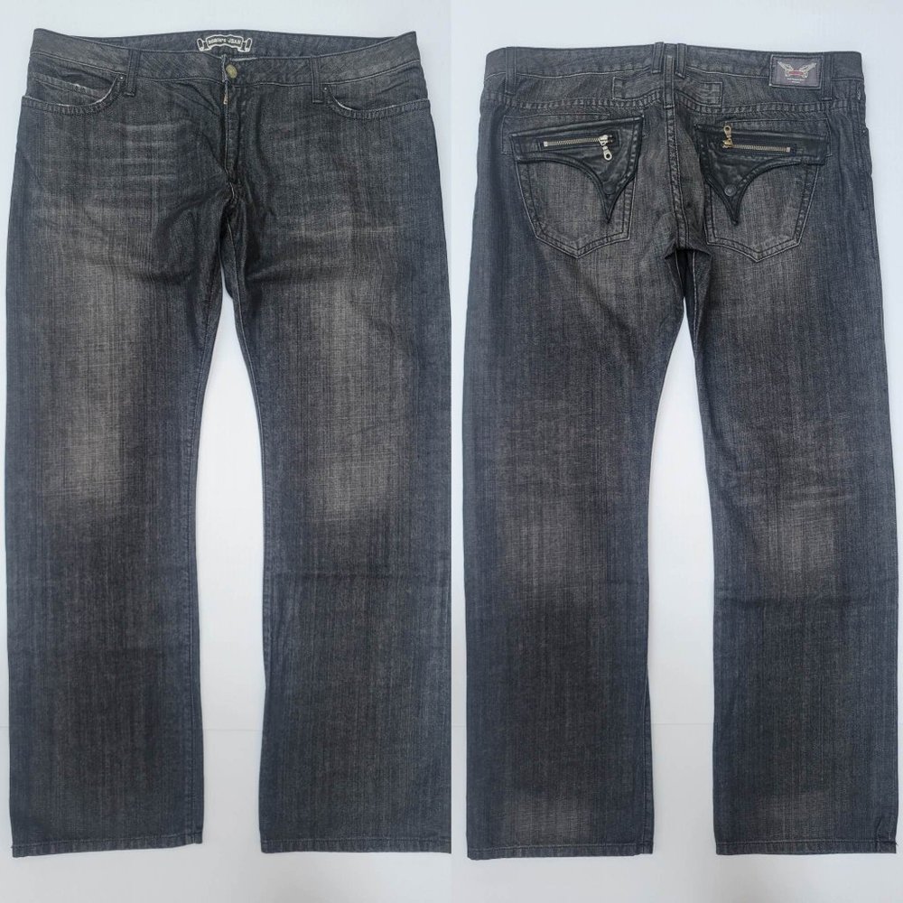 New Men's ROBIN'S JEAN sz 44 Motor Straight Leg Jeans